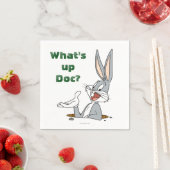 Serviette En Papier QU’EST-CE QUE LE DOC?™ BOGS BUNNY™ Rabbit Hole (En situation)