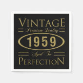 Serviette En Papier Qualité Premium 1959 (Devant)