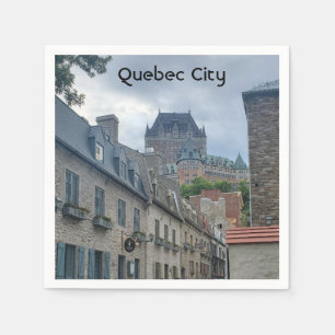 Serviette En Papier quartier historique de la ville de Québec