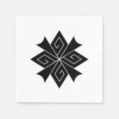 Serviette En Papier Quatre boulons éclair avec clapets tonnerres (Devant)