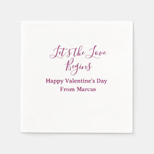 Serviette En Papier que le plaisir commence bonne année nom année simp