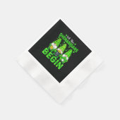 Serviette En Papier Que les espiègleries commencent (Coin)