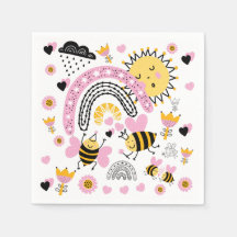 Queen BEES Cute BFF, Baby Girl, Girly Toxits Rose