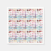 Serviette En Papier Queen of Coats Napkins  (Devant)