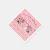 Serviette En Papier Queen of Everything Pink Maman (Coin)