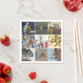 Serviette En Papier Quel Chat Médiéval Êtes-Vous Aujourd'Hui ? (En situation)