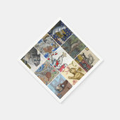 Serviette En Papier Quel Chat Médiéval Êtes-Vous Aujourd'Hui ? (Coin)