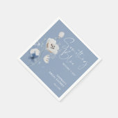 Serviette En Papier Quelque chose de bleu avant de faire Fête des mari (Coin)