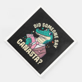 Serviette En Papier Quelqu'Un A Dit Canasta (Coin)