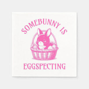 Serviette En Papier Quelqu'Un Est En Train D'Entendre Une Faire-part D