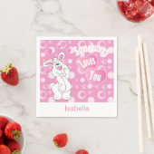 Serviette En Papier Quelqu'un t'aime (En situation)