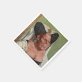 Serviette En Papier Quentin Matsys - Une Vieille Femme Grotesque (Coin)