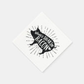 Serviette En Papier Qu'est-ce que Shakin' Bacon Pig Party (Coin)