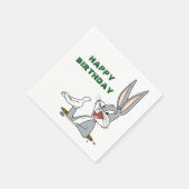 Serviette En Papier QU'EST-CE QU'IL Y A DOC?™ BUGS BUNNY™ Terrier (Coin)