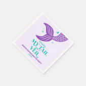 Serviette En Papier Queue de commerce pour Veil Mermaid Bachelorette P (Coin)