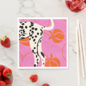 Serviette En Papier Queue et texture (En situation)