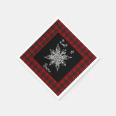 Serviette En Papier Qu'il neige  (Coin)