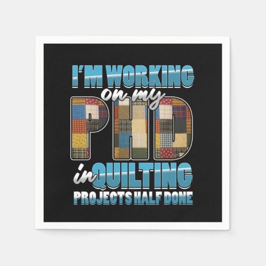 Serviette En Papier Quilting Project Quilt Sewing Machine Crafting Gif (Devant)