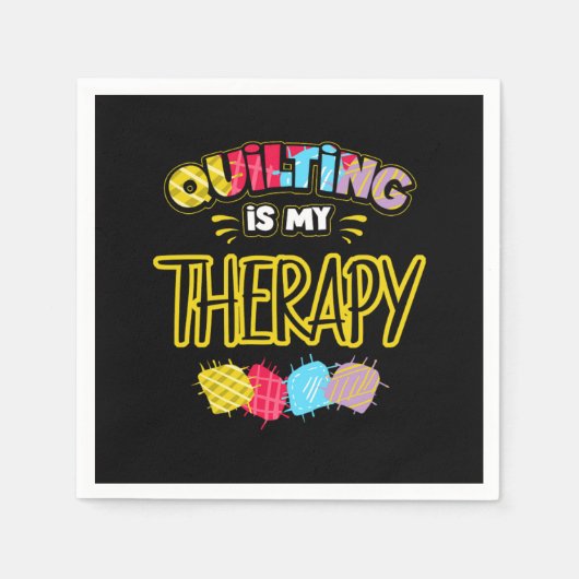 Serviette En Papier Quilting Quilter Handcraft (Devant)