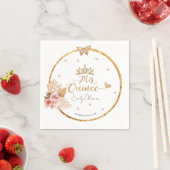 Serviette En Papier Quinceanera rose pâle (En situation)