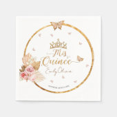 Serviette En Papier Quinceanera rose pâle (Devant)