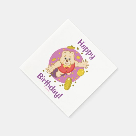 Serviette En Papier Quizzy Bear (Coin)