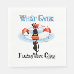 Serviette En Papier Quoi de neuf flotte vos chats 2