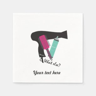 Serviette En Papier Quoi encore ? Outils de coiffures