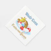 Serviette En Papier Quoi que Flotte votre Giraffe 2 (Coin)