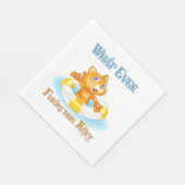 Serviette En Papier Quoi qu'il flotte votre Kitty (Coin)