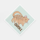 Serviette En Papier Quoll Australian Marsupial (Coin)
