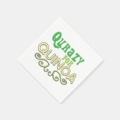 Serviette En Papier Qurazy pour Quinoa © - Funny Quinoa thème (Coin)