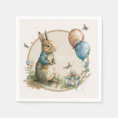 Serviette En Papier Rabbit Peter partie Napkins (Devant)