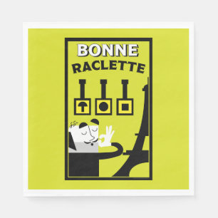 Serviette En Papier Raclette française