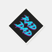 Serviette En Papier Rad Papa Retro 80's (Coin)