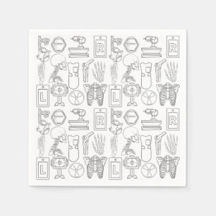 Serviette En Papier Rad Tech Party