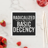 Serviette En Papier Radicalement Par Une Décence Fondamentale Drôle (En situation)