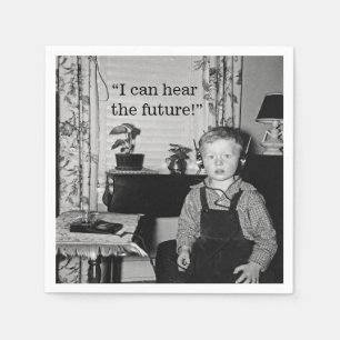 Serviette En Papier Radio Boy Graduation Party