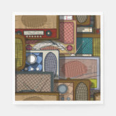 Serviette En Papier Radios vintages (Devant)