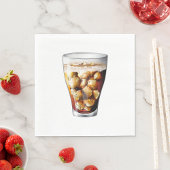 Serviette En Papier Rafraîchir la boisson de soda glacée froide avec b