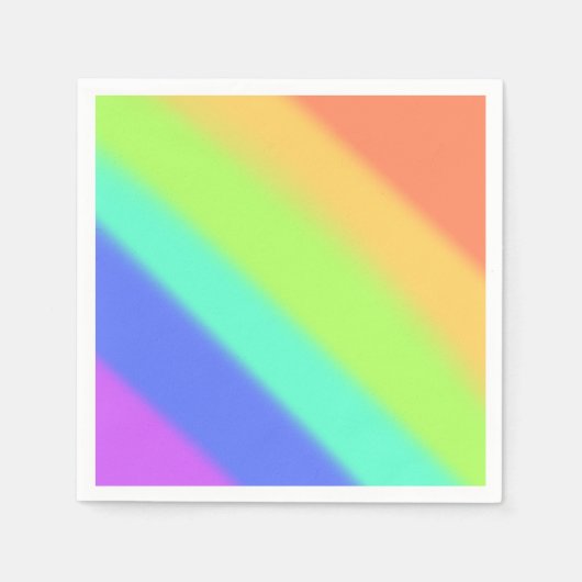 Serviette En Papier Rainbow (Devant)