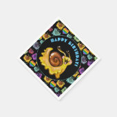 Serviette En Papier Rainbow Snacks (Coin)