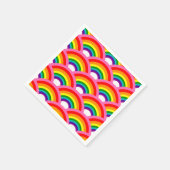 Serviette En Papier Rainbows Forever Motif (Coin)