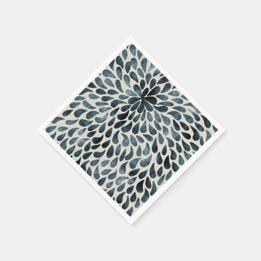 Serviette En Papier Raindrop Motifs fractals dans la nature Rain Art P (Coin)