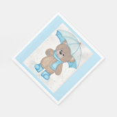 Serviette En Papier Rainy Daze Teddy Bear (Coin)