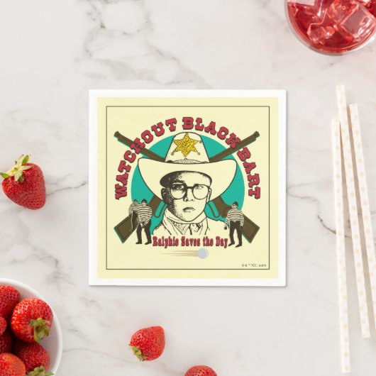 Serviette En Papier Ralphie Saves the Day (En situation)
