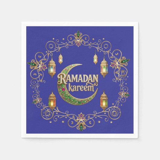 Serviette En Papier Ramadan Kareem (Devant)