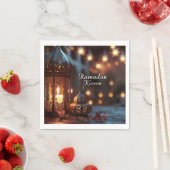 Serviette En Papier Ramadan Kareem Papier Napkin (En situation)
