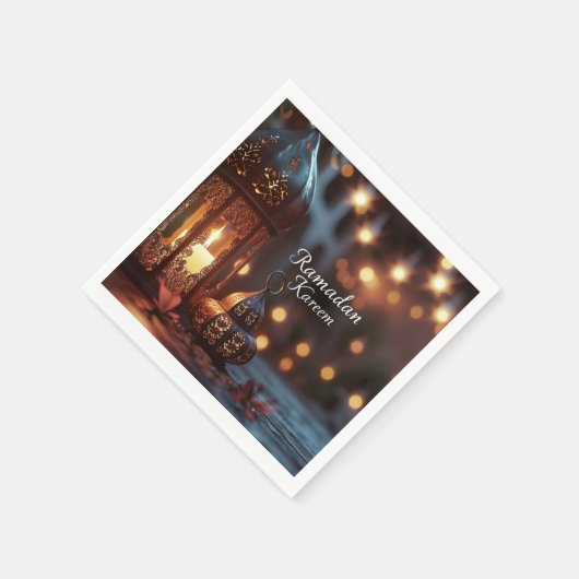 Serviette En Papier Ramadan Kareem Papier Napkin (Coin)