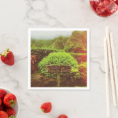 Serviette En Papier Ranch Kualoa (En situation)